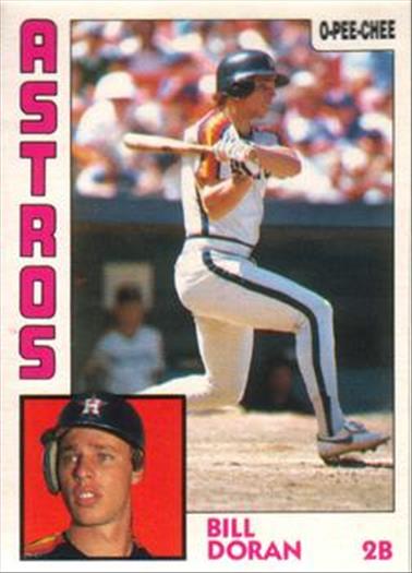 1984 O-Pee-Chee Baseball Cards 198     Bill Doran